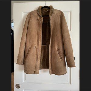 Vintage Shearling Overcoat - IT 44 / Medium